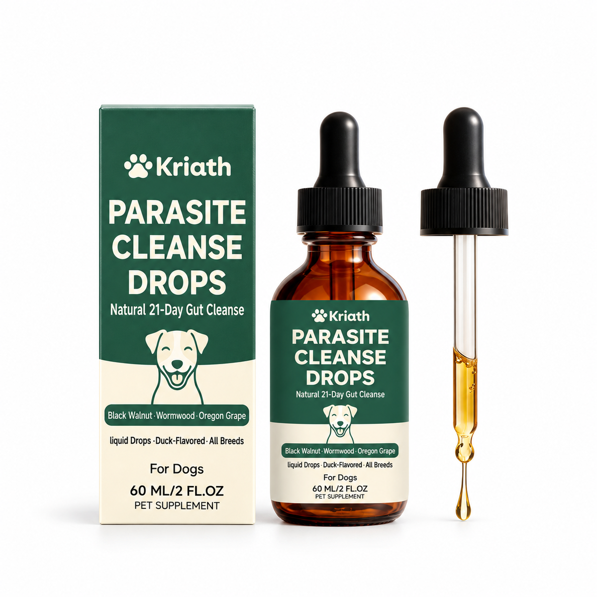 Parasite Cleanse Drops for Dogs
