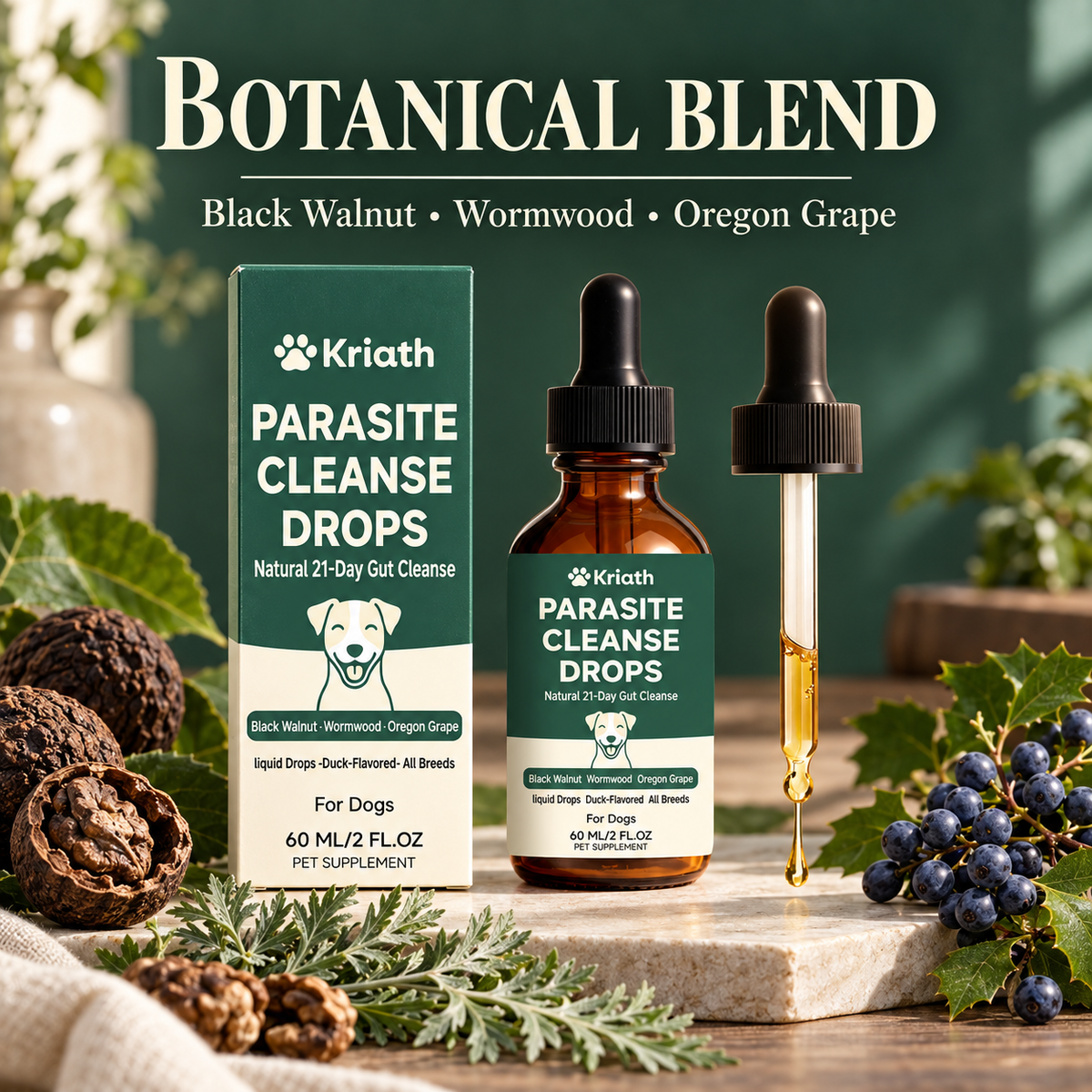 Parasite Cleanse Drops for Dogs