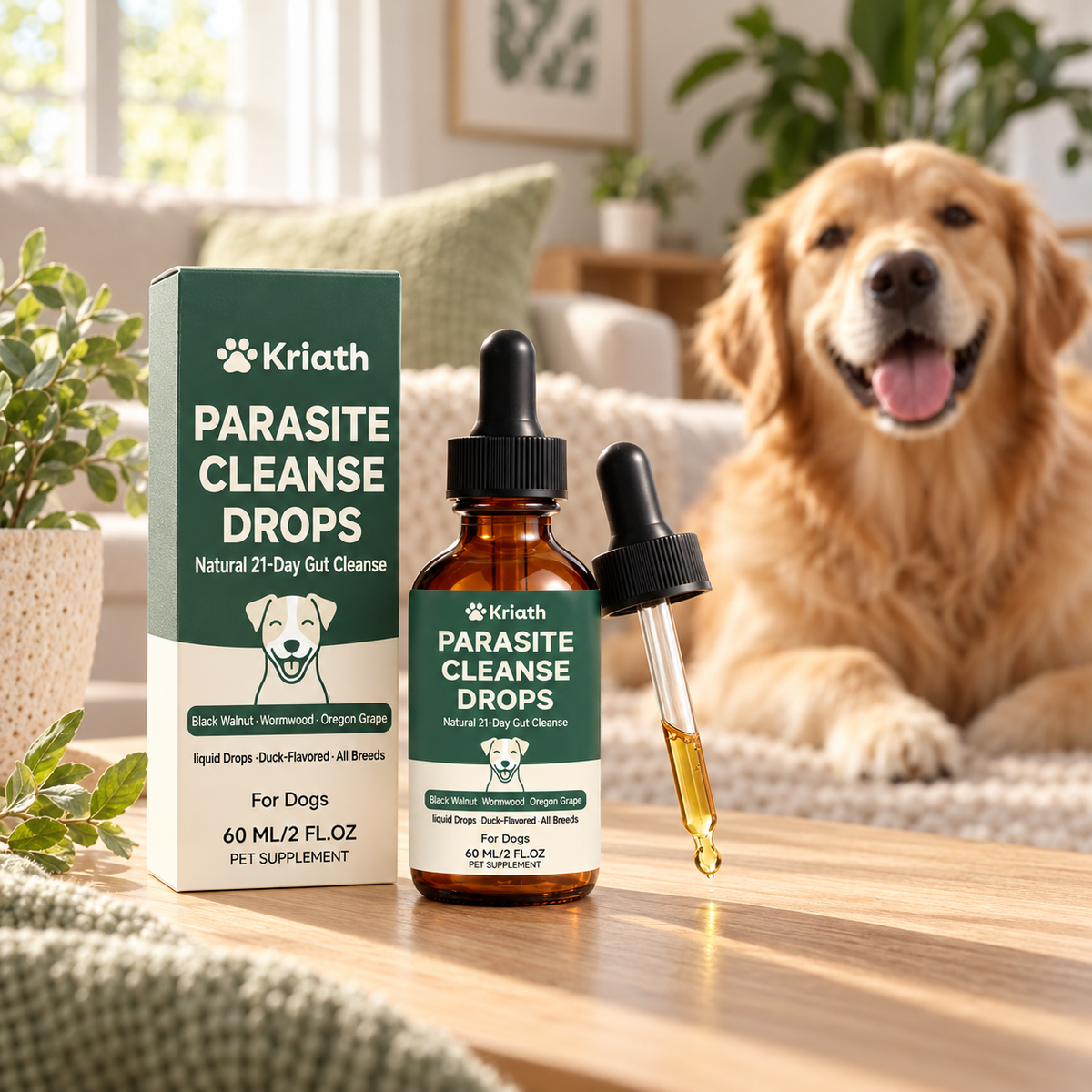 Parasite Cleanse Drops for Dogs