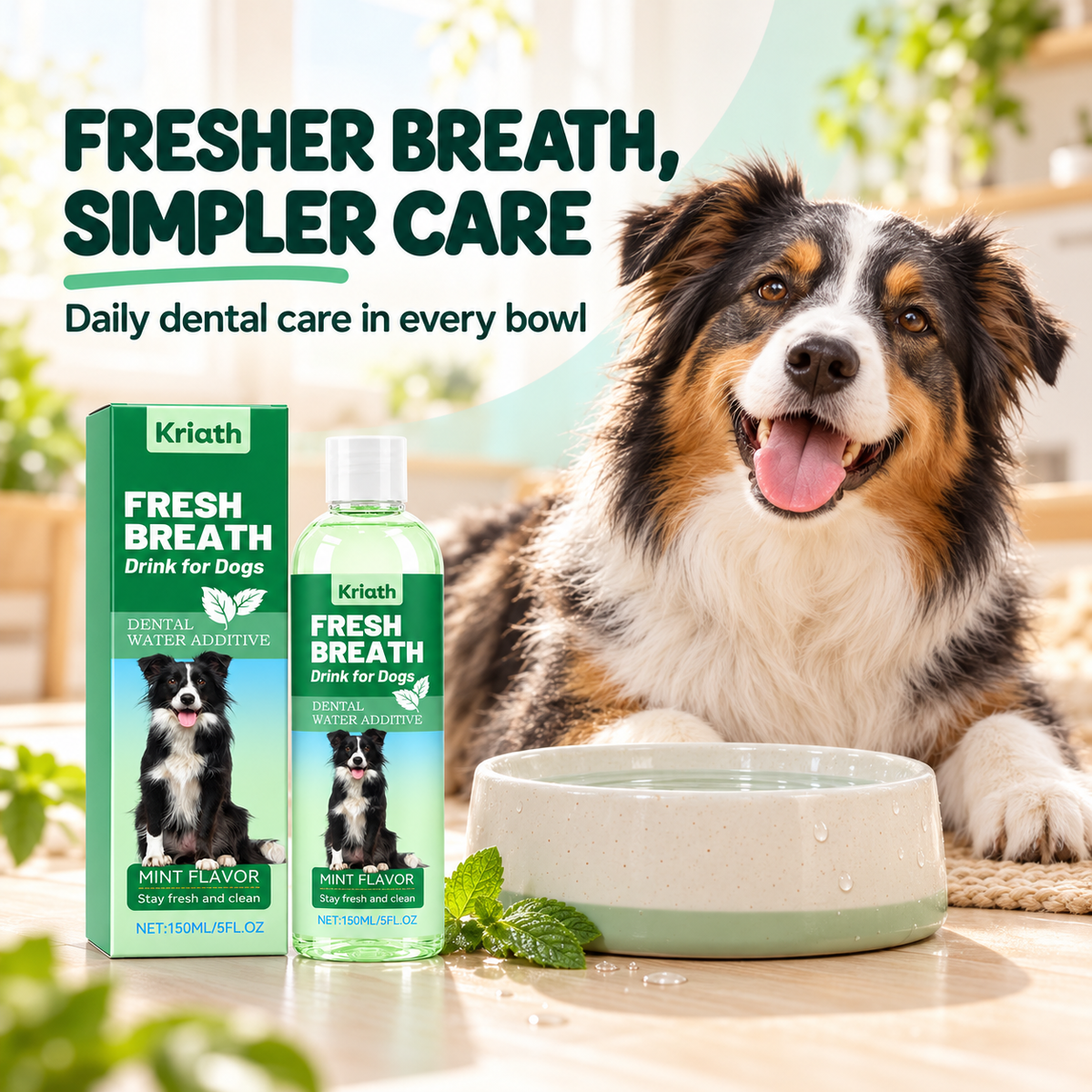 Fresh Breath Drink for Dogs