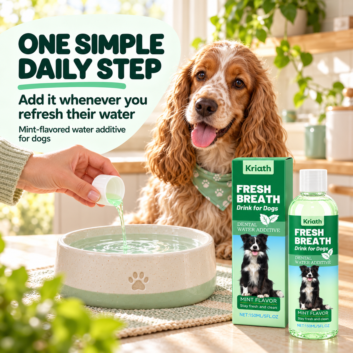 Fresh Breath Drink for Dogs