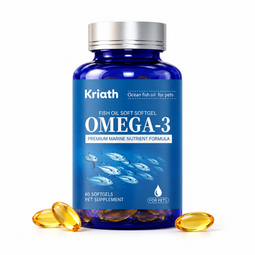 Omega-3 Fish Oil Softgels for Dogs & Cats